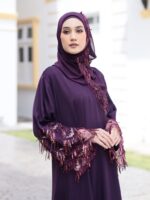 Maliqa Dark Purple - Image 6