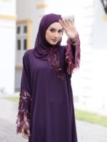 Maliqa Dark Purple - Image 5