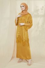 RANIA Kurung Lace Mustard