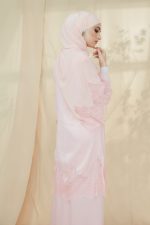 RANIA Kurung Lace Rose Pink - Image 6