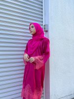RANIA Kurung Lace Fuschia