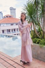 RIHANNA Kurung Lace Dusty Rose - Image 3