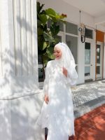 RANIA Kurung Lace White - Image 3