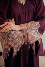 Monica Maroon (with Gold Sequin) - Image 7